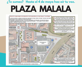 Proyecto de participación pública en la plaza Malala (Guadix). Programa 